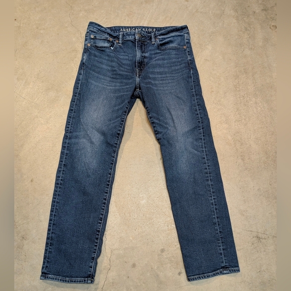 American Eagle Outfitters Other - American Eagle Men's 33x30 (32x28.5) Jeans Slim Straight Denim Blue